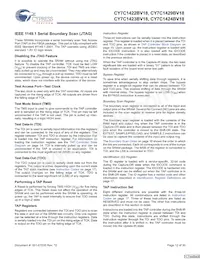 CY7C1423BV18-250BZC Datasheet Page 12