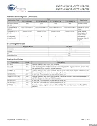CY7C1423JV18-267BZXCT Datasheet Page 17