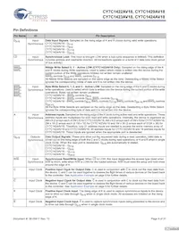 CY7C1424AV18-250BZCT Datenblatt Seite 6