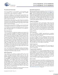 CY7C1424AV18-250BZCT Datasheet Page 8