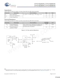 CY7C1424AV18-250BZCT Datasheet Page 22