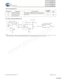 CY7C1425AV18-200BZC Datasheet Page 20