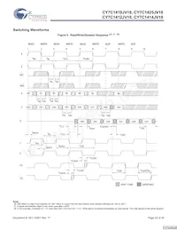 CY7C1425JV18-250BZI Datasheet Page 23