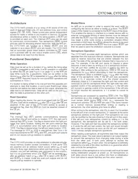 CY7C144-15JXI Datasheet Pagina 4