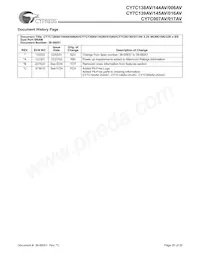 CY7C144AV-25JXC Datasheet Page 20