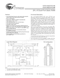 CY7C146-25JC Datasheet Copertura