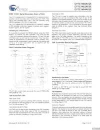 CY7C1464AV25-167BGC Datenblatt Seite 10