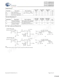 CY7C1464AV25-167BGC 데이터 시트 페이지 18