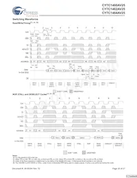 CY7C1464AV25-167BGC Datasheet Page 20