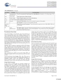 CY7C1470V33-167BZXI Datenblatt Seite 7