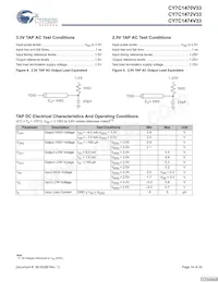 CY7C1470V33-167BZXI Datasheet Page 14