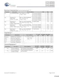 CY7C1470V33-167BZXI Datasheet Page 19