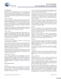 CY7C1471BV25-133AXCT Datasheet Page 14