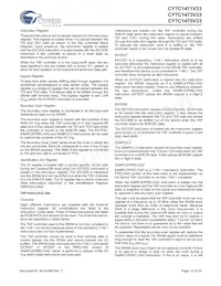 CY7C1471V33-117AXC Datasheet Page 13