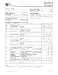 CY7C1471V33-117AXC Datasheet Pagina 19