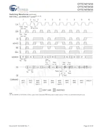 CY7C1471V33-117AXC Datasheet Page 23