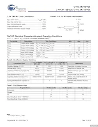 CY7C1474BV25-200BGIT Datasheet Page 16
