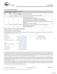 CY7C148-35PC數據表 頁面 10