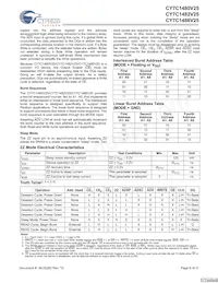CY7C1480V25-200BZC Datenblatt Seite 9