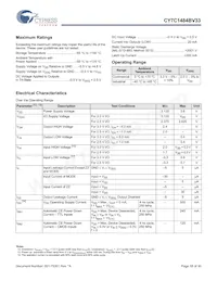 CY7C1484BV33-250BZXC Datasheet Page 18