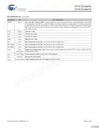 CY7C1514AV18-250BZI Datenblatt Seite 5