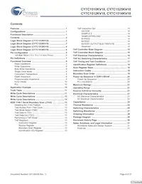 CY7C1514KV18-200BZXC Datasheet Page 4
