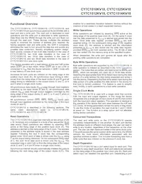 CY7C1514KV18-200BZXC Datenblatt Seite 9