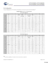 CY7C1514V18-200BZXC Datasheet Page 4