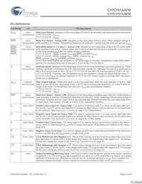 CY7C1515JV18-167BZI Datasheet Page 4