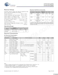 CY7C1515JV18-167BZI Datasheet Page 18