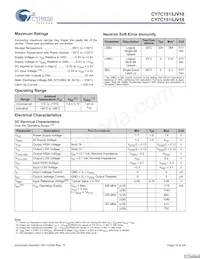 CY7C1515JV18-167BZI 데이터 시트 페이지 18