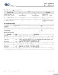 CY7C1520AV18-200BZCT Datasheet Page 16