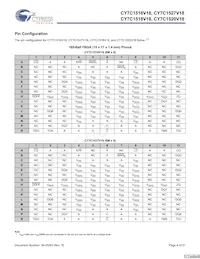 CY7C1520V18-200BZCT Datasheet Page 4
