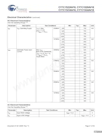 CY7C1523AV18-250BZC Datenblatt Seite 21