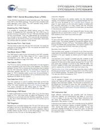 CY7C1523JV18-300BZXC Datasheet Page 12