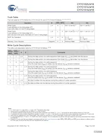 CY7C1525JV18-250BZXC Datasheet Page 10