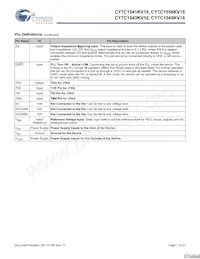 CY7C1545KV18-450BZC Datasheet Page 7