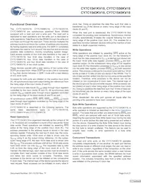 CY7C1545KV18-450BZC Datasheet Page 8