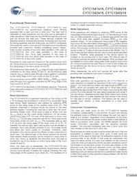 CY7C1545V18-375BZC Datasheet Page 8