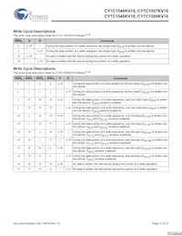 CY7C1548KV18-450BZI Datasheet Page 11