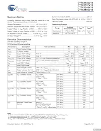 CY7C1550V18-375BZC Datenblatt Seite 20