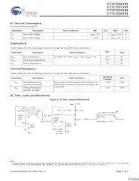 CY7C1550V18-375BZC Datasheet Page 21