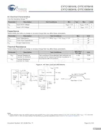 CY7C1565V18-400BZI Datasheet Page 22