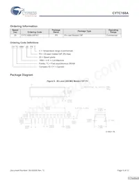 CY7C168A-20PXC Datasheet Page 9