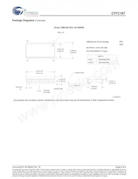 CY7C187-15PXC Datasheet Page 8