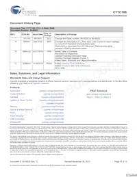 CY7C188-20VC Datasheet Page 10