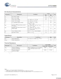 CY7C194BN-15PC Datasheet Pagina 6