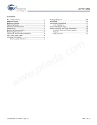 CY7C197N-25PXC Datasheet Page 2