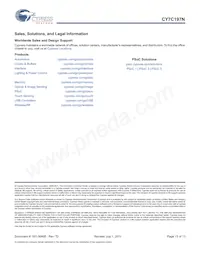 CY7C197N-25PXC Datasheet Page 13