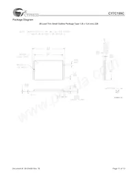 CY7C199CL-15VXCT Datasheet Page 11